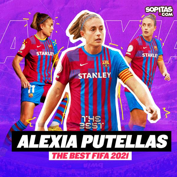 ¡Alexia Putellas es la ganadora del premio The Best 2021 de la FIFA!
