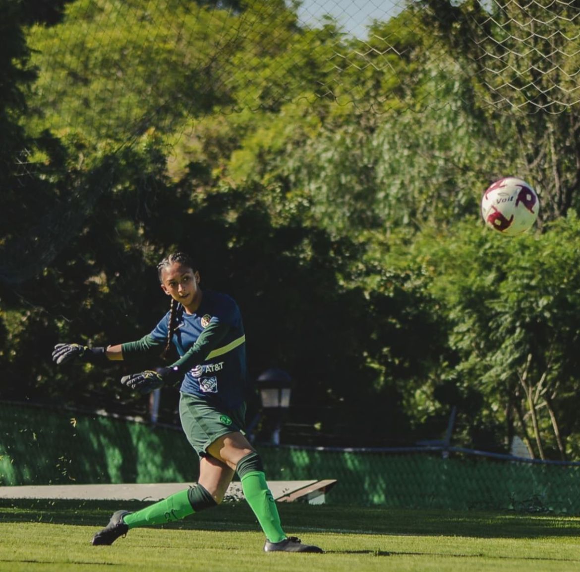 Maya Tierrablanca, del CEA de Televisa a la portería del América Femenil