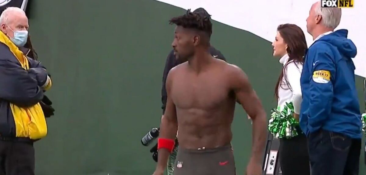 Adiós Tampa Bay: El show de Antonio Brown en el Jets vs Buccaneers de la NFL