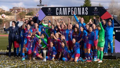 Pásale a ver los 7 goles con los que el Barcelona se coronó en la Supercopa Femenina
