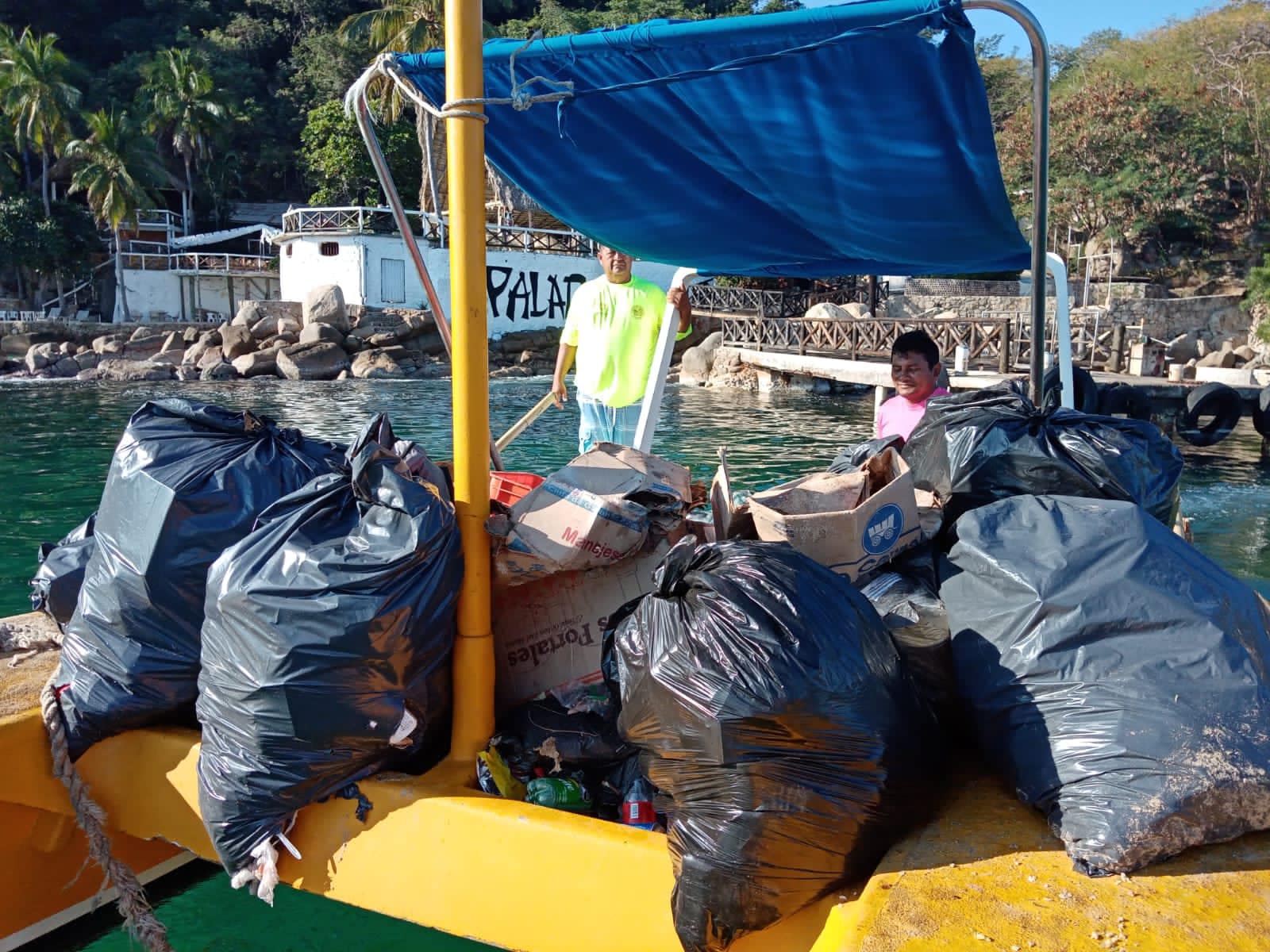 Dejan más de 33 toneladas de basura en Acapulco tras festejos de Año Nuevo