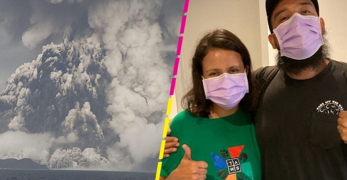 Regresan a México los biólogos que quedaron atrapados en Tonga tras erupción de volcán submarino