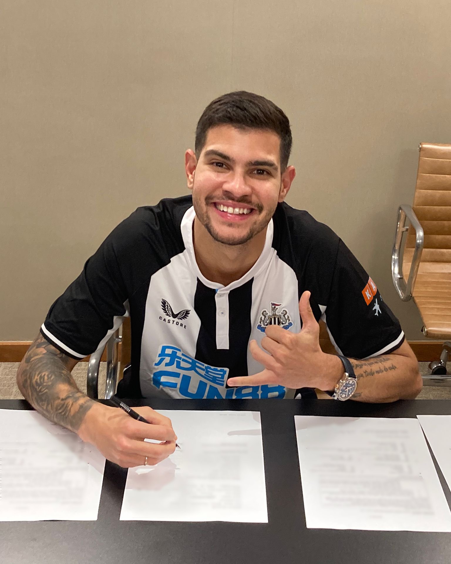 Bruno Guimaraes fichaje invernal en Europa para el Newcastle