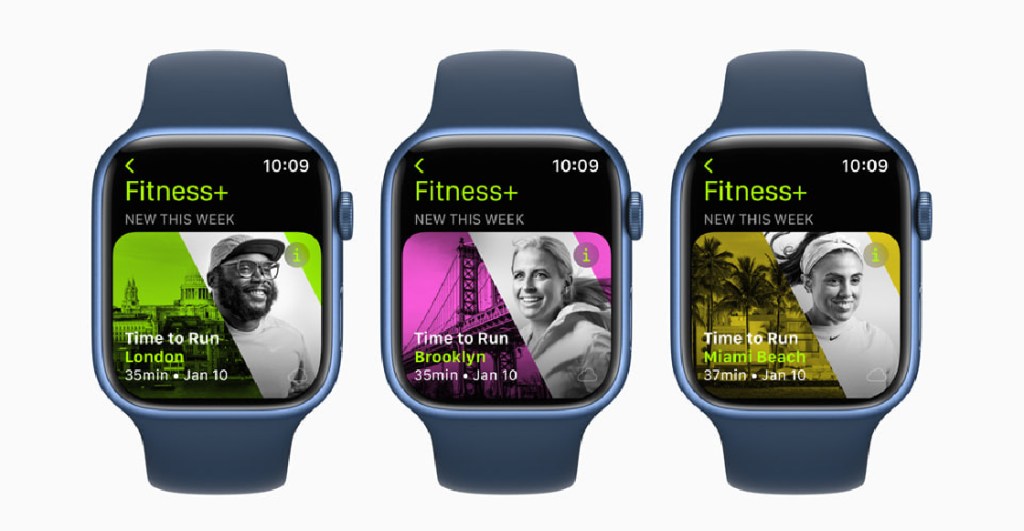 Collections y Time to Run, las nuevas funciones que Apple Fitness+ incorporará para este 2022