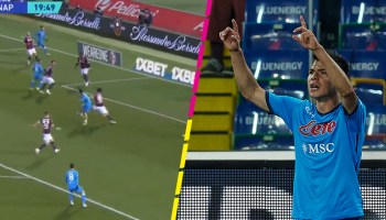 ¡Está de regreso! Checa el primer gol del 'Chucky' Lozano en 2022 en el Bolonia vs Napoli