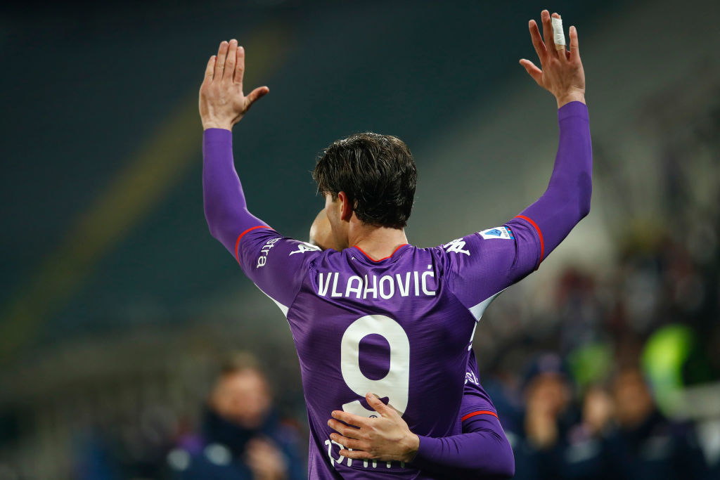 Dusan Vlahovic, delantero sensación de la Fiorentinaac