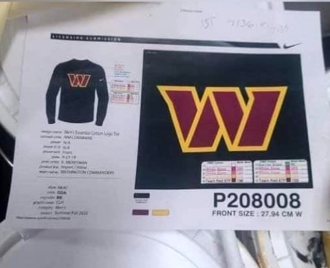 Posible nuevo logo de Washington Football Team