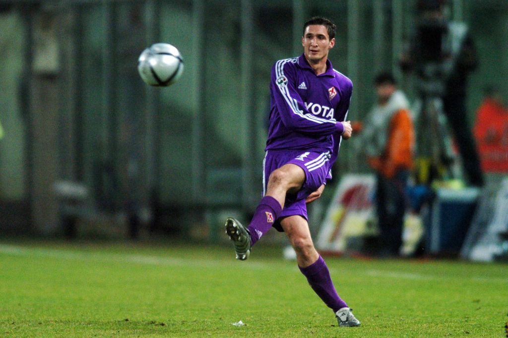 Giorgio Chiellini con la Fiorentina