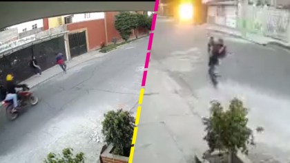 Este joven logró escapar de un asalto corriendo y gritándole a sus vecinos