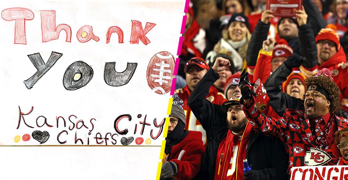 ¡13 segundos, 13 dólares! El enorme gesto de los aficionados de los Chiefs tras el partidazo contra los Bills
