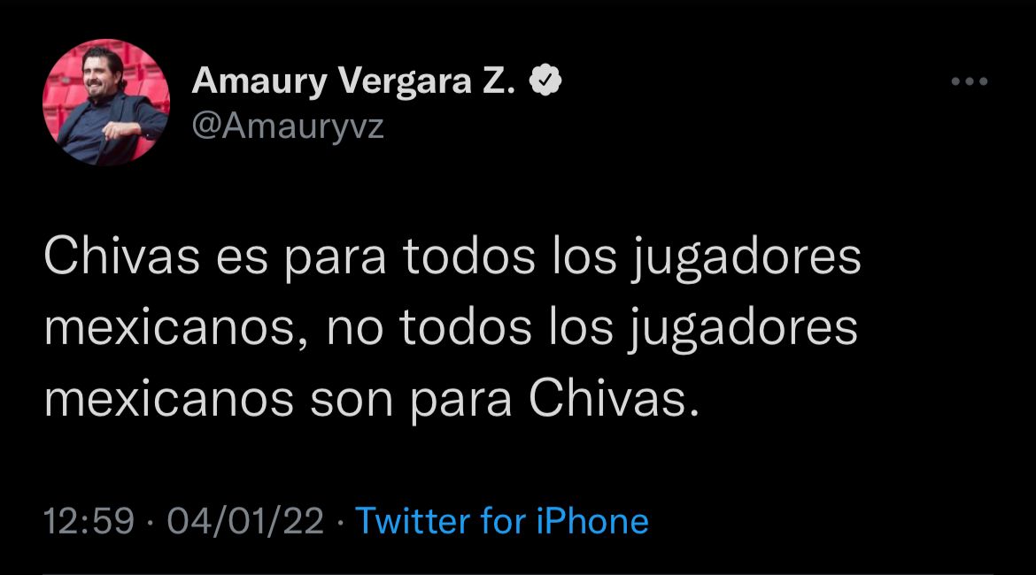¿Y los refuerzos? El mensaje de Amaury Vergara que desató la polémica en Chivas y Twitter