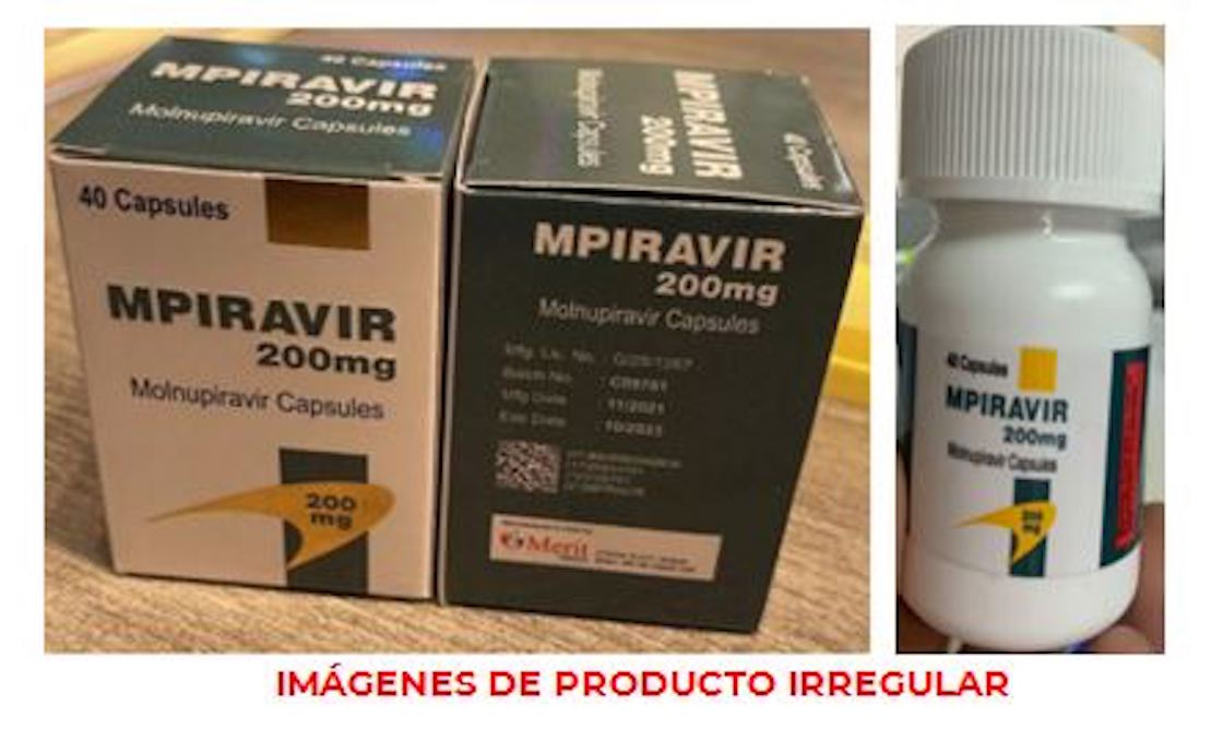 molnupiravir-falso-medicamento-covid-cofepris