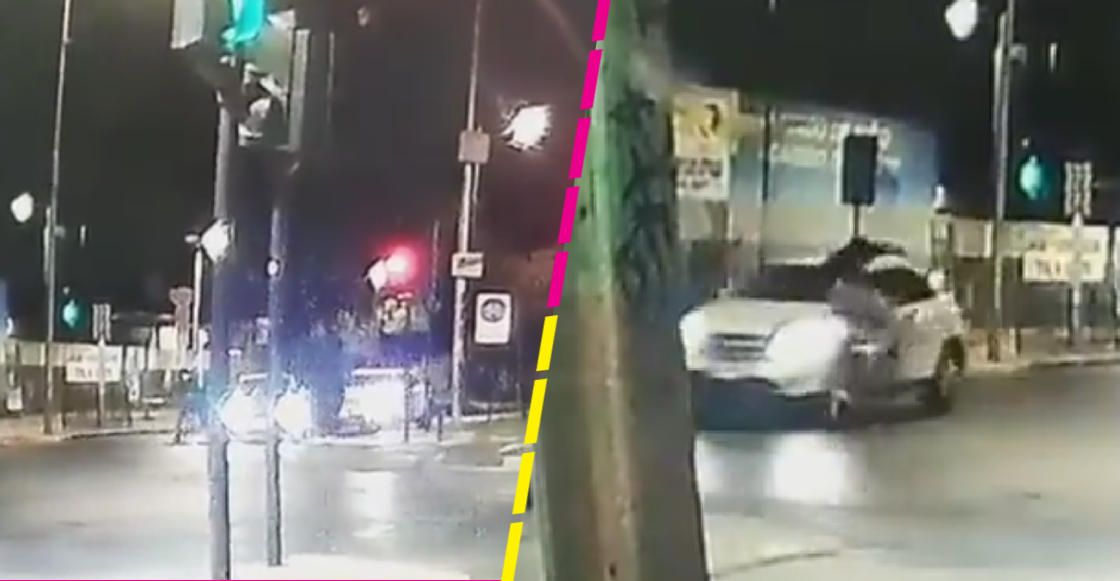 Esta mujer evitó un asalto al atropellar al ladrón que pretendía robarle