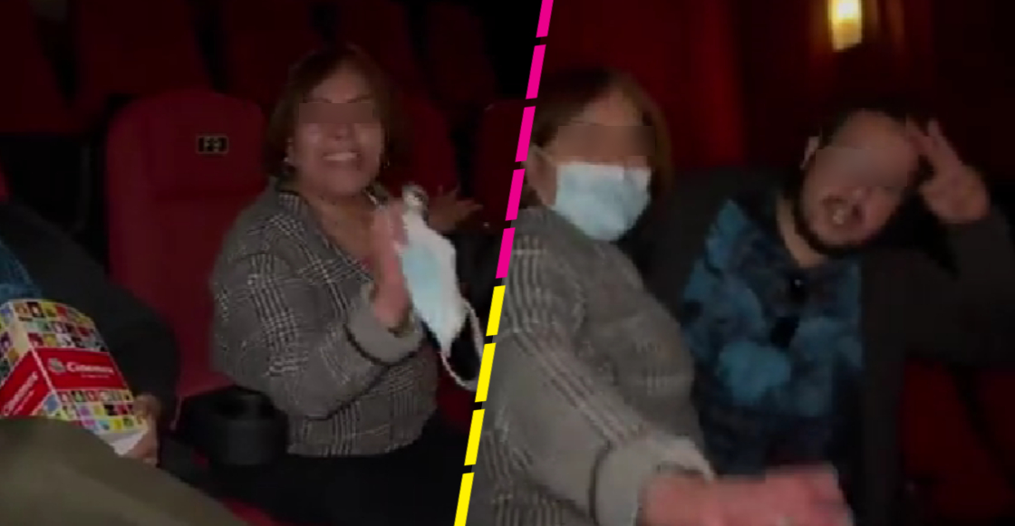 Mujer sin cubrebocas tose en el cine y provoca una pelea