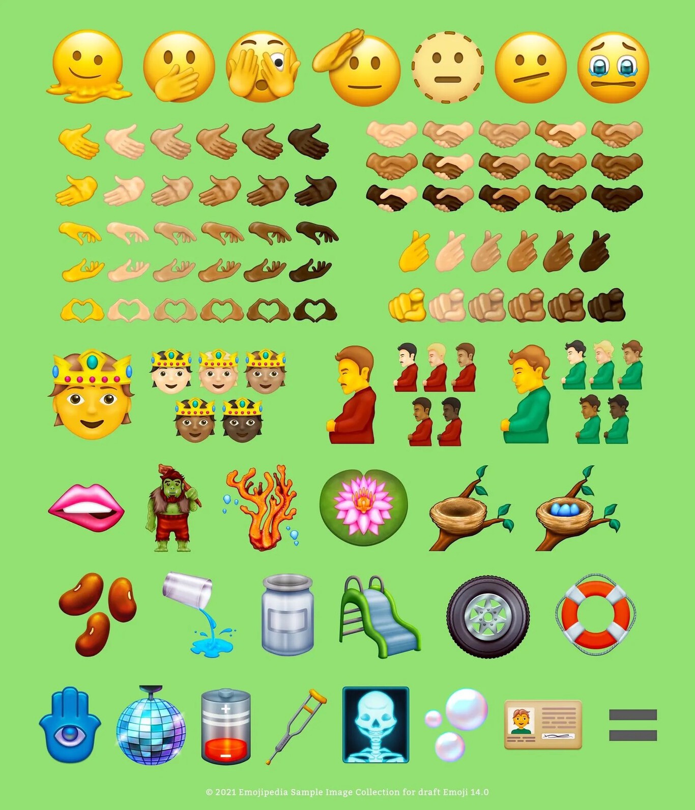 Estos son los nuevos emojis que llegan en la beta de iOS 15.4 