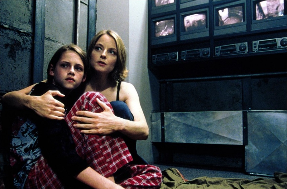 Kristen Stewart y Jodie Foster en 'Panic Room' 