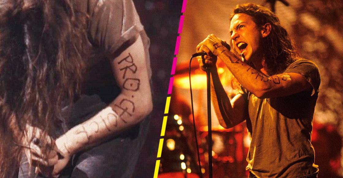 Recordemos el unplugged de Pearl Jam y la manifestación de Eddie Vedder sobre el aborto