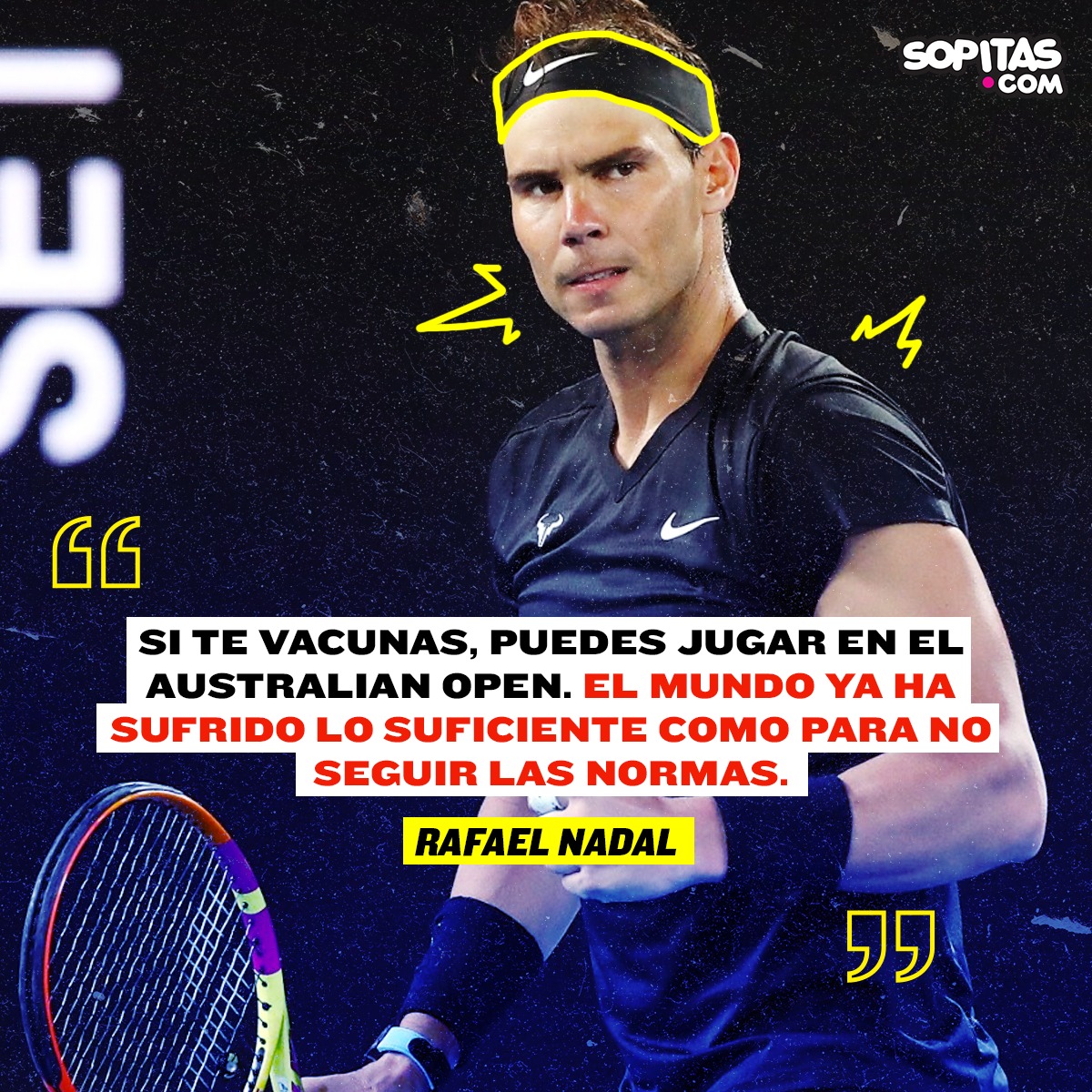 rafael nadal sobre djokovic