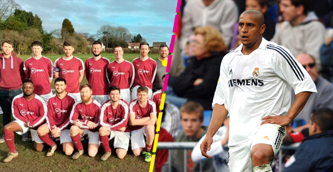 WTF? Roberto Carlos jugará con un equipo de liga dominical por una subasta de Ebay