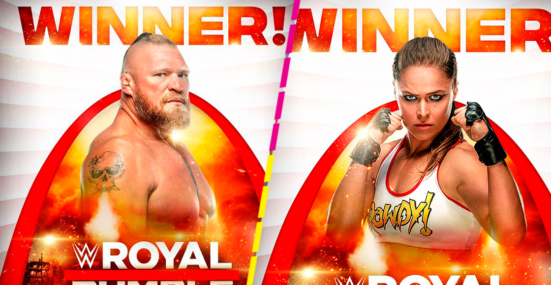 ¡Sorpresas y regresos! Ronda Rousey y Brock Lesnar son los ganadores en el Royal Rumble