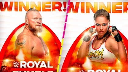 ¡Sorpresas y regresos! Ronda Rousey y Brock Lesnar son los ganadores en el Royal Rumble