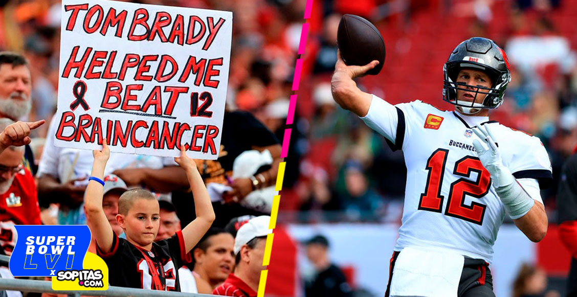 El emotivo regalo de Tom Brady con un niño que superó el cáncer de cara al Super Bowl