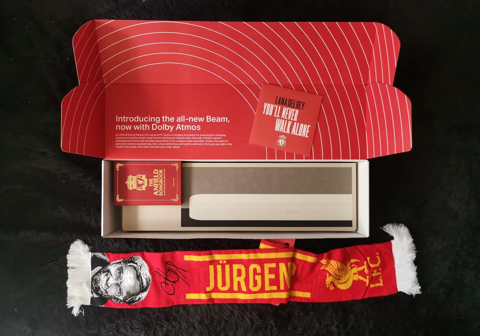 ¡You'll never walk alone! Gánate esta bella barra de sonido edición especial del Liverpool