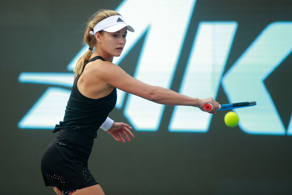 La historia de Anna Kalinskaya, la tenista mitad rusa y mitad ucraniana que brilla en el Abierto de Zaopopan