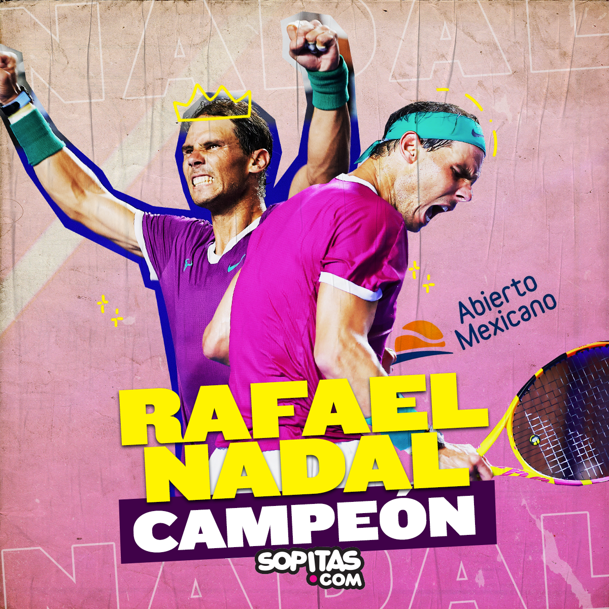 Nadal campeón Abierto Mexicano