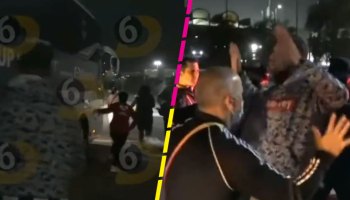 Aficionados de Monterrey interceptan el camión de Rayados: "Bájate por las buenas, Aguirre"