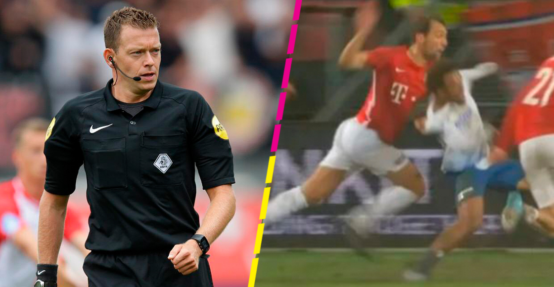 ¿Honestidad o culpa? Allard Lindhout, árbitro de Eredivisie, admité error tras revisar el VAR