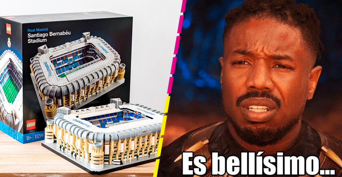 ¡Es bellísimo! Así es el coleccionable del Real Madrid y el Santiago Bernbéu de LEGO