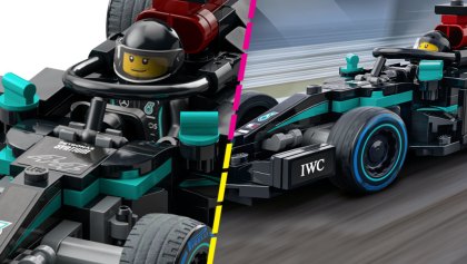 ¡Lo necesito! Así es el auto coleccionable de Lewis Hamilton y Mercedes de Lego