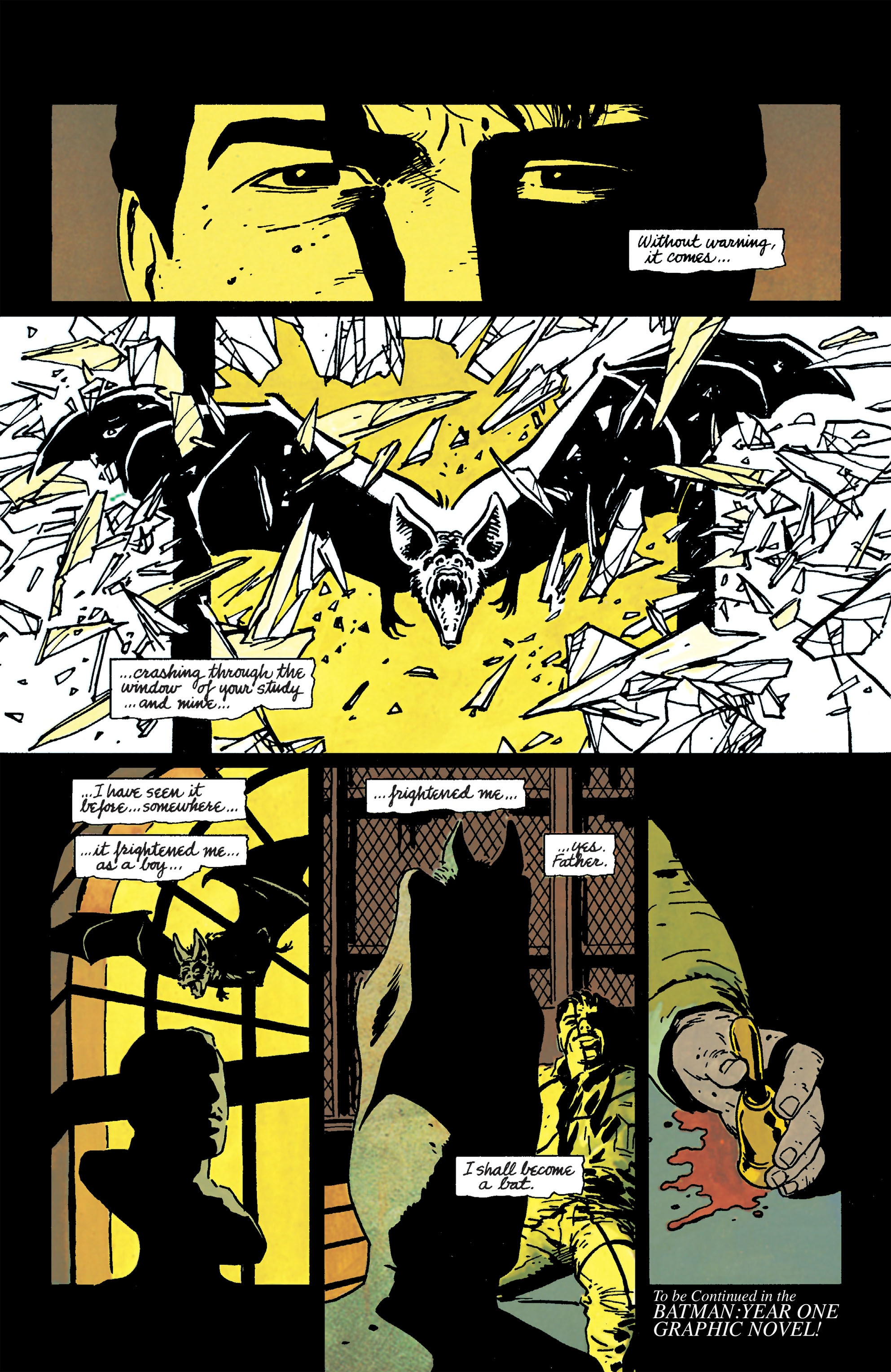 El nacimiento de Batman en 'Year One'