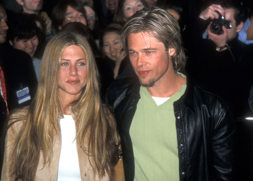 Jennifer Aniston y Brad Pitt