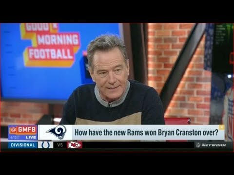 Bryan Cranston fan de los Rams