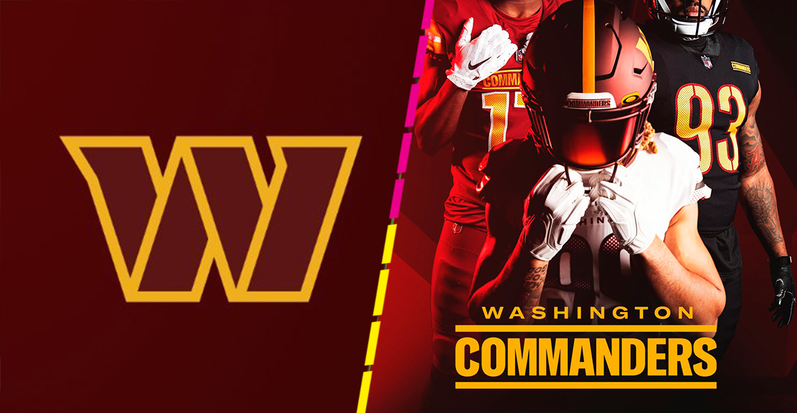 Commanders es el nuevo nombre para Washington en la NFL