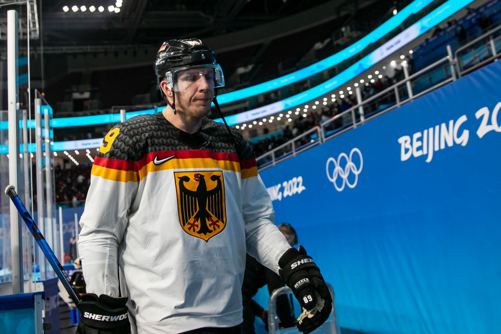 David Wolf del equipo de hockey en Alemania Beijing 2022