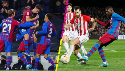 ¡Sácale la uña! El golazo de Dembélé en la goleada del Barcelona ante el Athletic