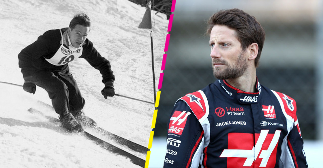 Esta es la relación de Romain Grosjean con los Juegos Olímpicos de Invierno