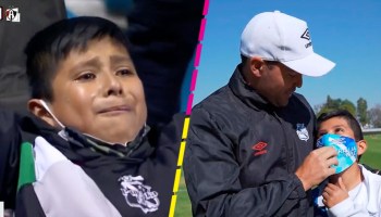 El increíble gesto del Puebla con Dylan, el niño que lloró con la chilena de Memo Martínez
