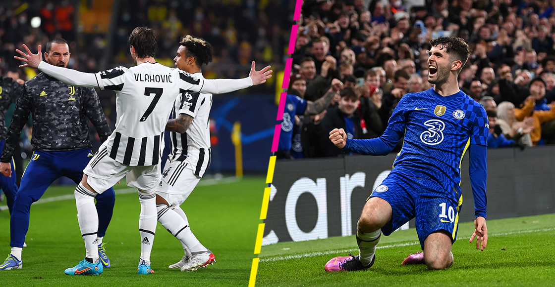 El golazo de Dusan Vlahovic con la Juve y la victoria del Chelsea ante el Lille en octavos de Champions League