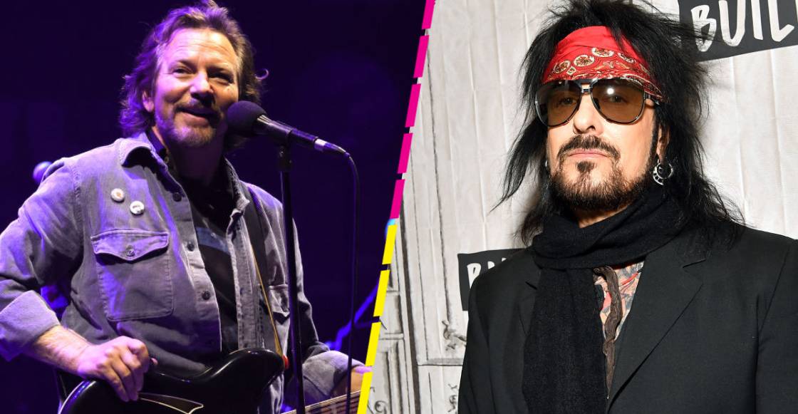 Ah, caray: ¿Por qué se andan peleando Eddie Vedder y Nikki Sixx de Mötley Crüe?