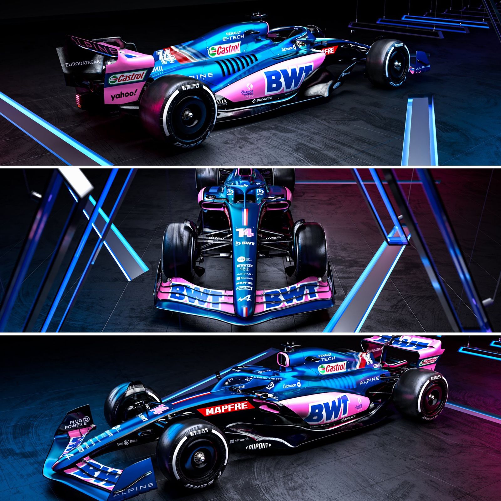 ¡Hermosos! Pásale a ver todos los autos para la temporada 2022 de Fórmula 1
