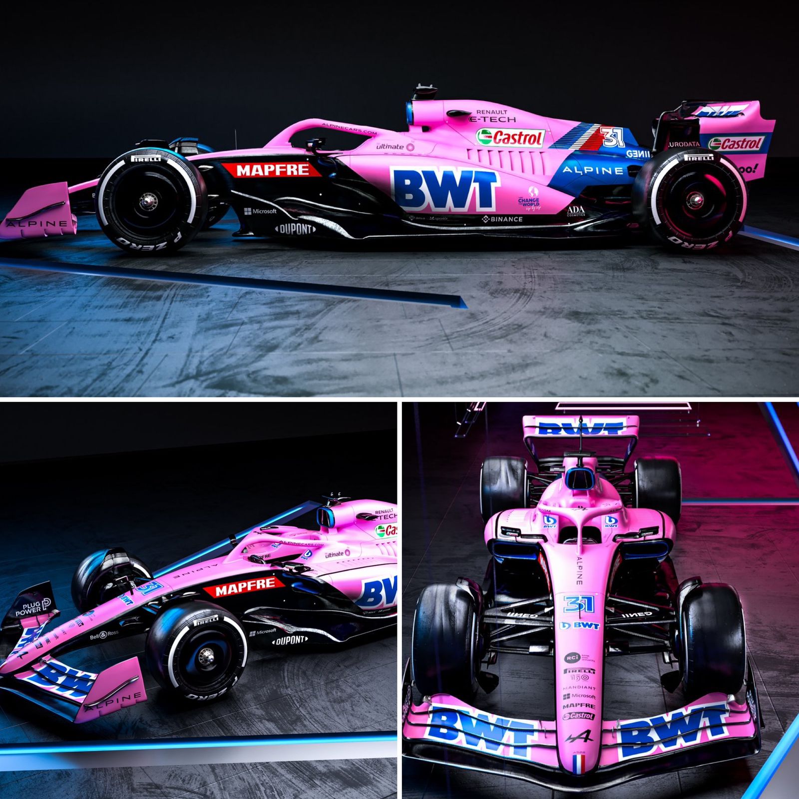 ¡Hermosos! Pásale a ver todos los autos para la temporada 2022 de Fórmula 1