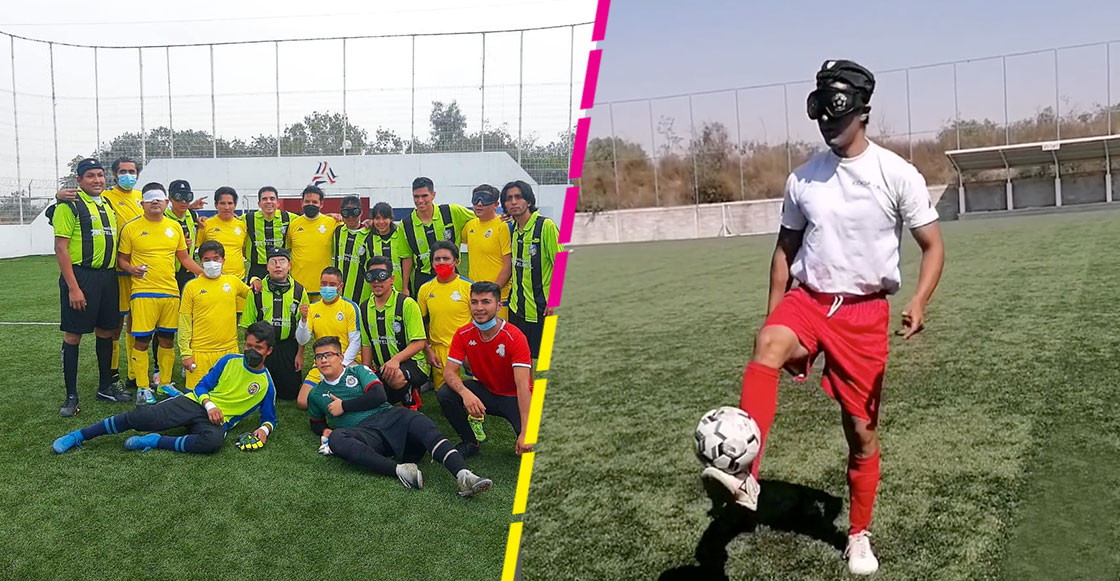 Lobos FC, el equipo que impulsa el futbol para ciegos en el Estado de México