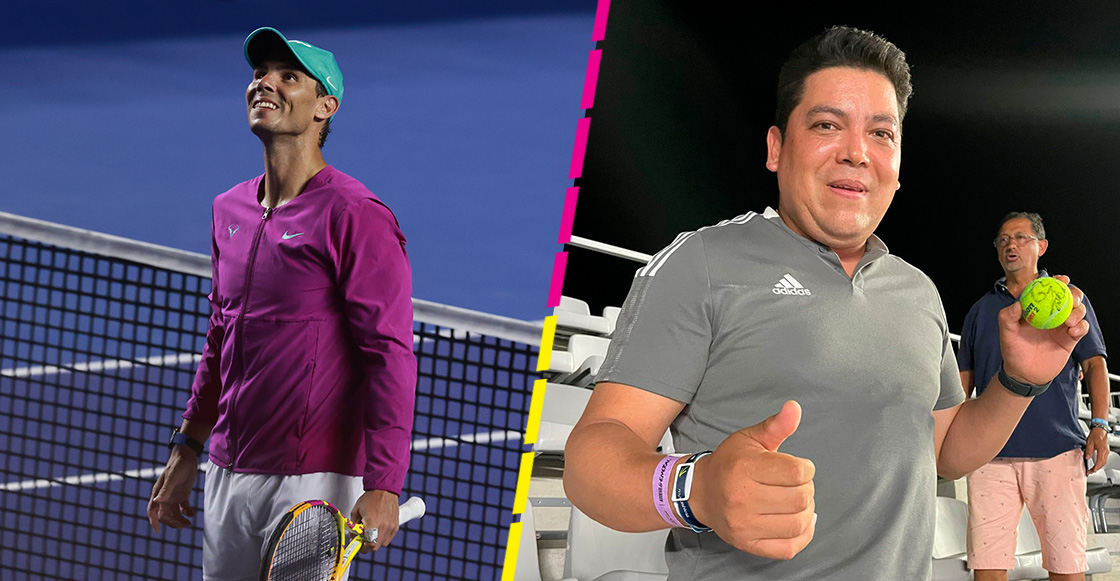La historia de José Luis, el exrecogepelotas a quien Nadal cumplió un sueño en Acapulco
