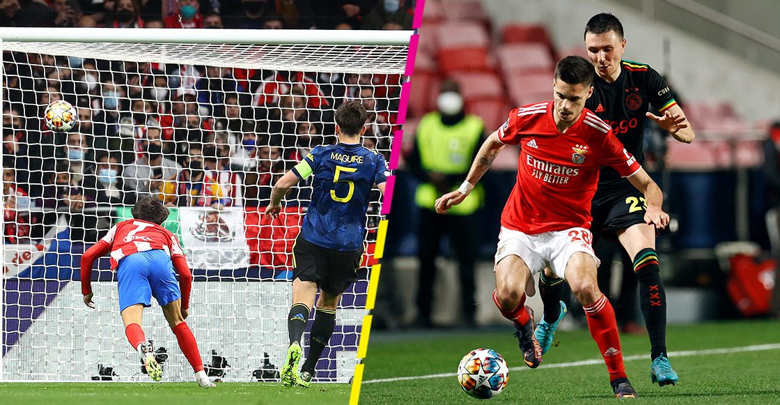 La palomita de Joao Félix vs Manchester United y los goles de Benfica y Ajax en Champions League