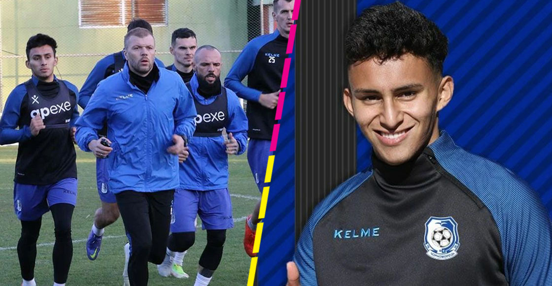 Jorge Hernández, el futbolista mexicano que quedó atrapado en Ucrania antes de debutar