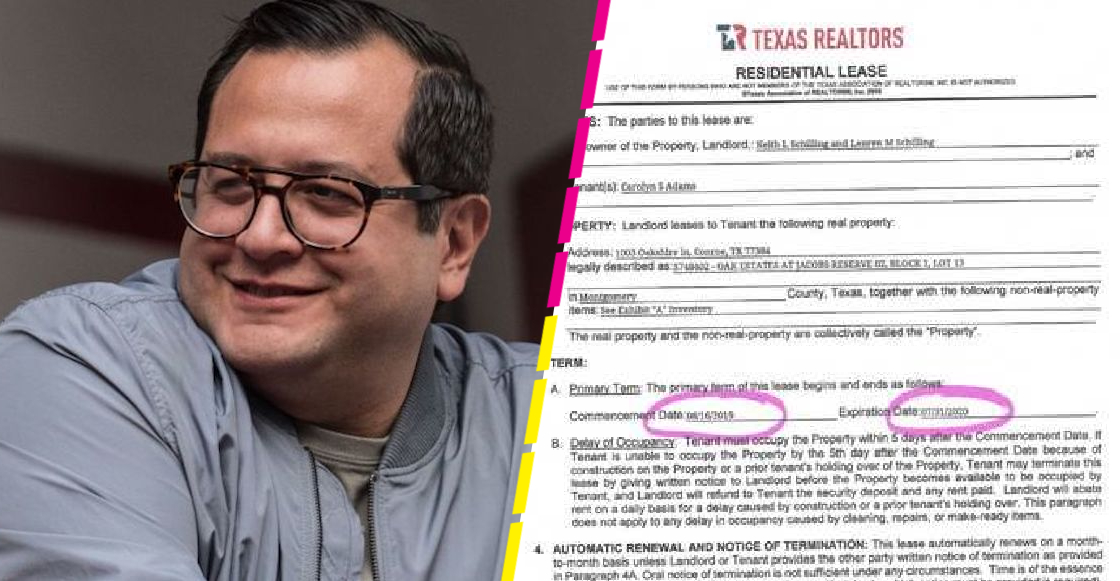 Presentan documentos que probarían que la renta de la casa en Houston fue regular